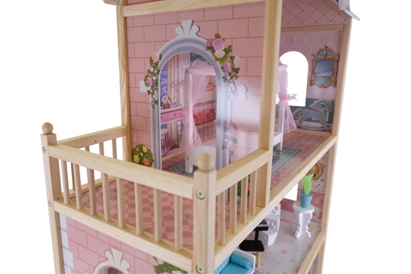 Balkon op de bovenste verdieping