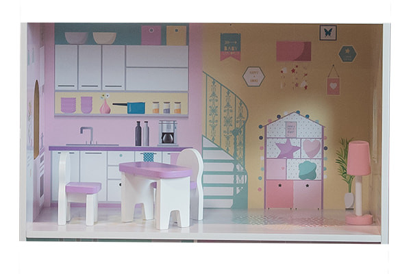 De eerste verdieping.