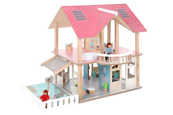 Zit heerlijk buiten in de afneembare tuin.