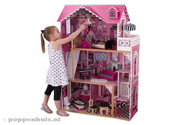 Kidkraft Amelia | Poppenhuis.nl Kidkraft Amelia Barbiehuis | Gratis Verzending! Het Houten
