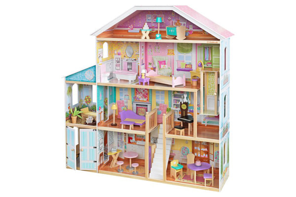 Barbie poppenhuis. morgen in huis.