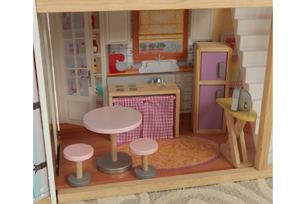 Een gezellige keuken waar alle barbies samen kunnen komen.