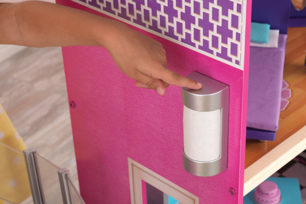 Inclusief echt werkende lamp voor optimaal zicht.