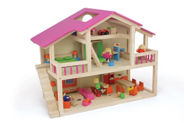 De star-loft poppenhuis van Pintoy.