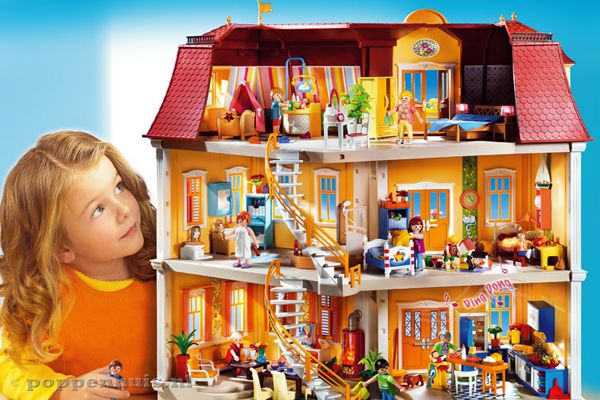 Playmobil Groot woonhuis | Poppenhuis.nl Playmobil Groot woonhuis | Poppenhuis.nl